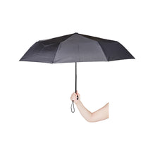 Load image into Gallery viewer, Korjo Compact Travel Umbrella Black - UMOW
