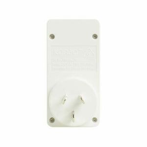 Korjo USB & Power 2 Port Travel Adaptor Plug for Australia/NZ  - USB2X2AU