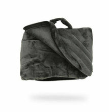 Load image into Gallery viewer, Cabeau Fold n Go 4 in 1 Blanket/Pillow/Seat Cushion/Lumbar Support Charcoal
