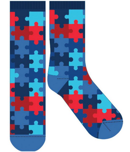 Novelty Fun Socks - Latest Craze in Socks! Jigsaw