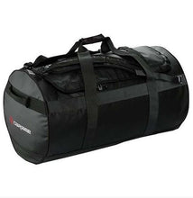 Load image into Gallery viewer, Caribee Kokoda 90L Water Resistant Duffle Bag- Black. Great for Camping/4WD
