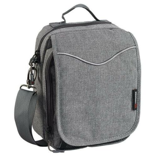 Caribee Global Organiser - Large Travel Pouch Shoulder Bag 25 x 18 x 15cm