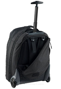 Caribee Stratos 42L Wheeled Carry-on Backpack Black - International Carry-on Approved - 6911