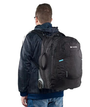 Load image into Gallery viewer, Caribee Stratos 42L Wheeled Carry-on Backpack Black - International Carry-on Approved - 6911
