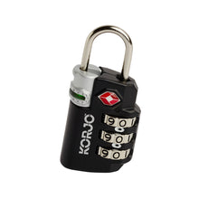 Load image into Gallery viewer, Korjo Travel TSA Compliant Security Luggage Combination Lock with Indicator  - TSA72
